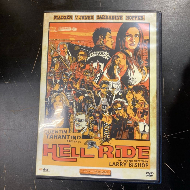 Hell Ride DVD (VG/M-) -toiminta-